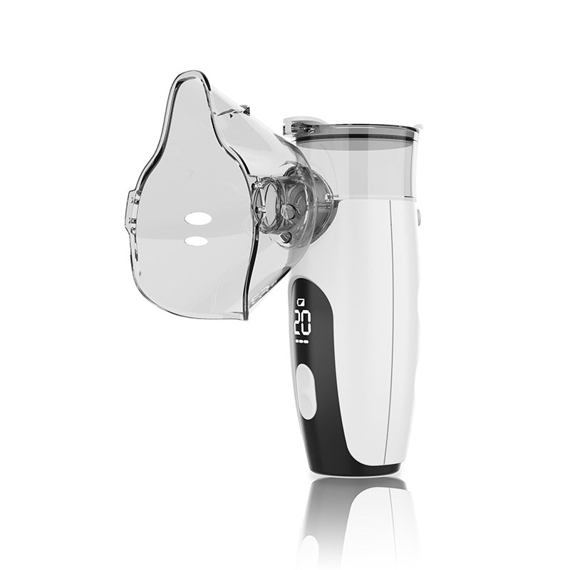Nuvirax Portable Nebulizer — Silent. Cordless. Always Ready.