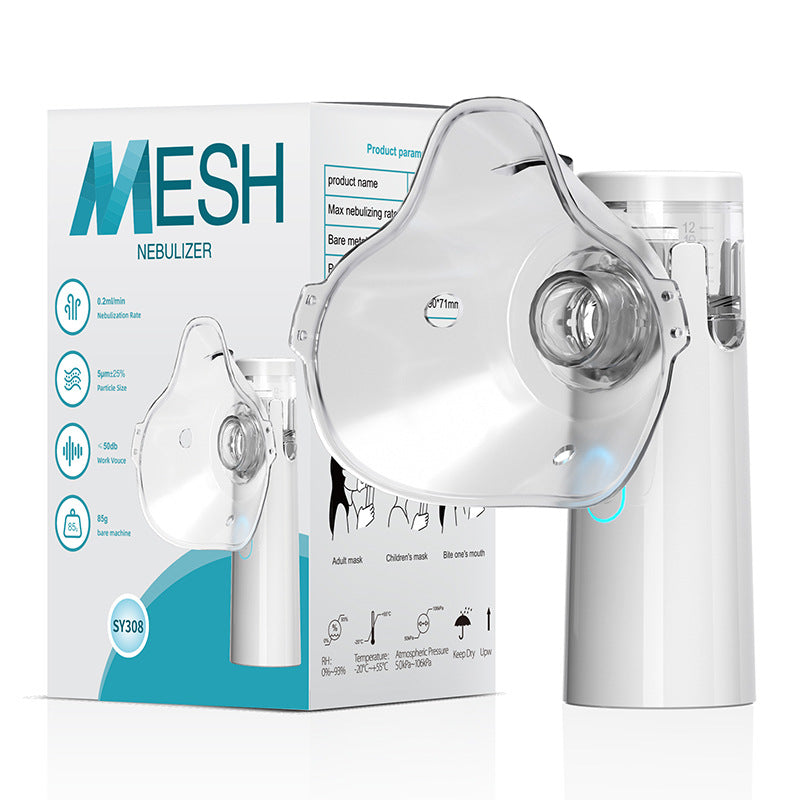 Nuvirax Portable Nebulizer — Silent. Cordless. Always Ready.