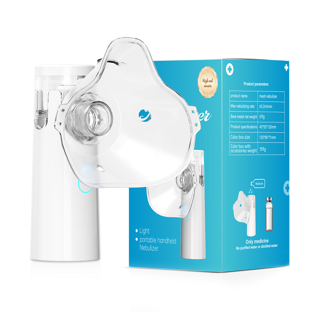 Nuvirax Portable Nebulizer — Silent. Cordless. Always Ready.