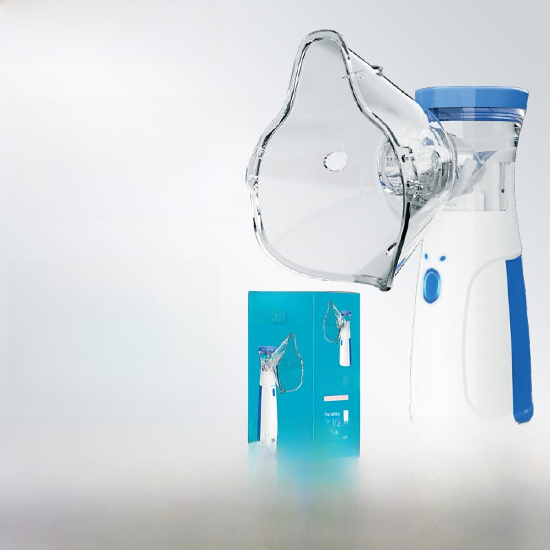 Nuvirax Portable Nebulizer — Silent. Cordless. Always Ready.
