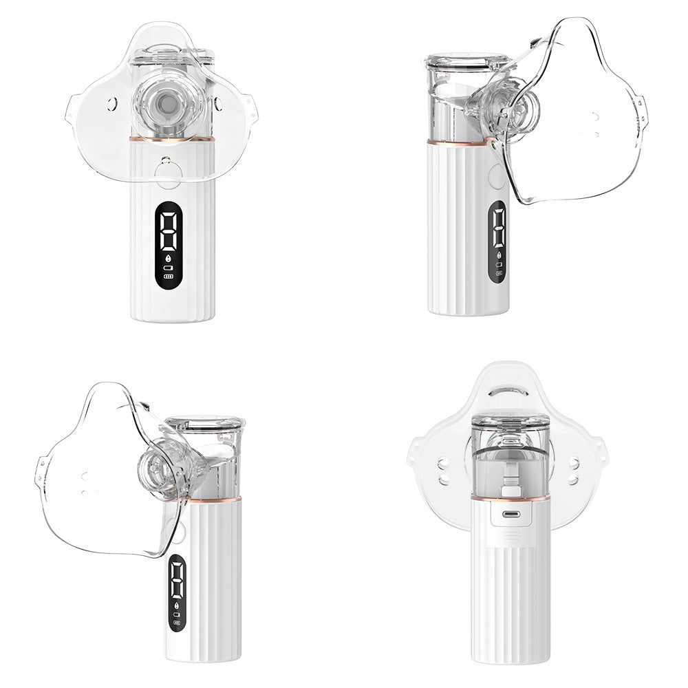Nuvirax Portable Nebulizer — Silent. Cordless. Always Ready.