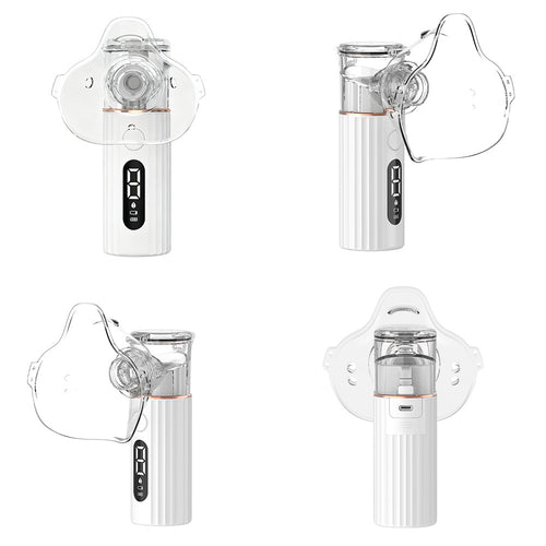 Nuvirax Portable Nebulizer — Silent. Cordless. Always Ready.