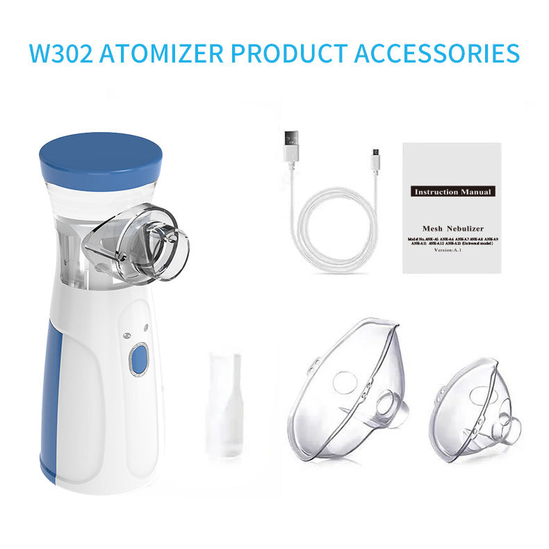 Nuvirax Portable Nebulizer — Silent. Cordless. Always Ready.
