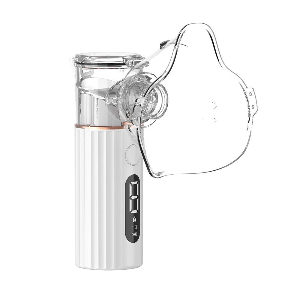 Nuvirax Portable Nebulizer — Silent. Cordless. Always Ready.