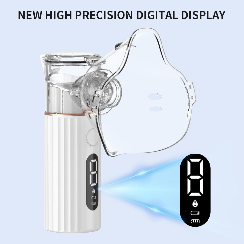 Nuvirax Portable Nebulizer — Silent. Cordless. Always Ready.